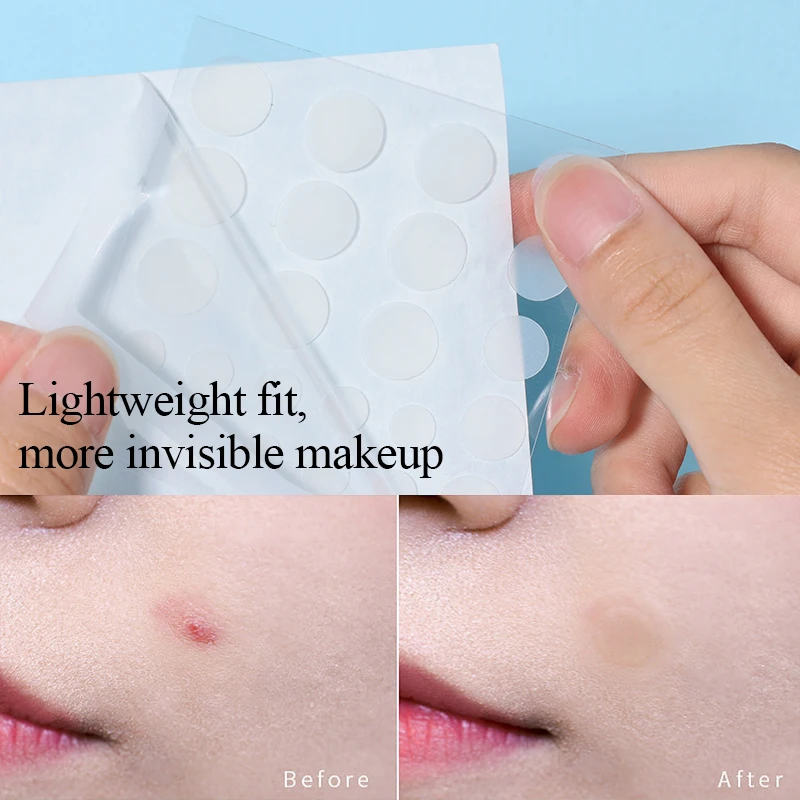 Private Label Custom Vegan-Friendly Invisible Blemish Acne Pimple Treatment Hydrocolloid Anti Acne Pimple Patch