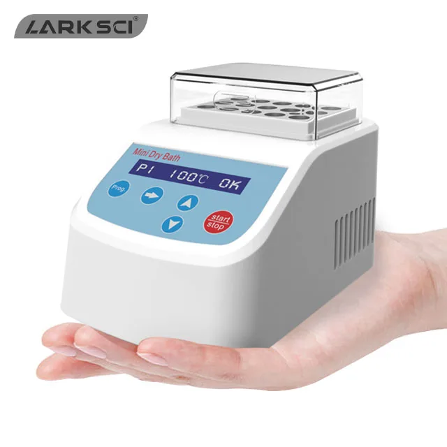 Larksci Lab Test Constant Temperature Fast Block Heating Dry Water Bath Block Mini Dry Bath Incubator 12V