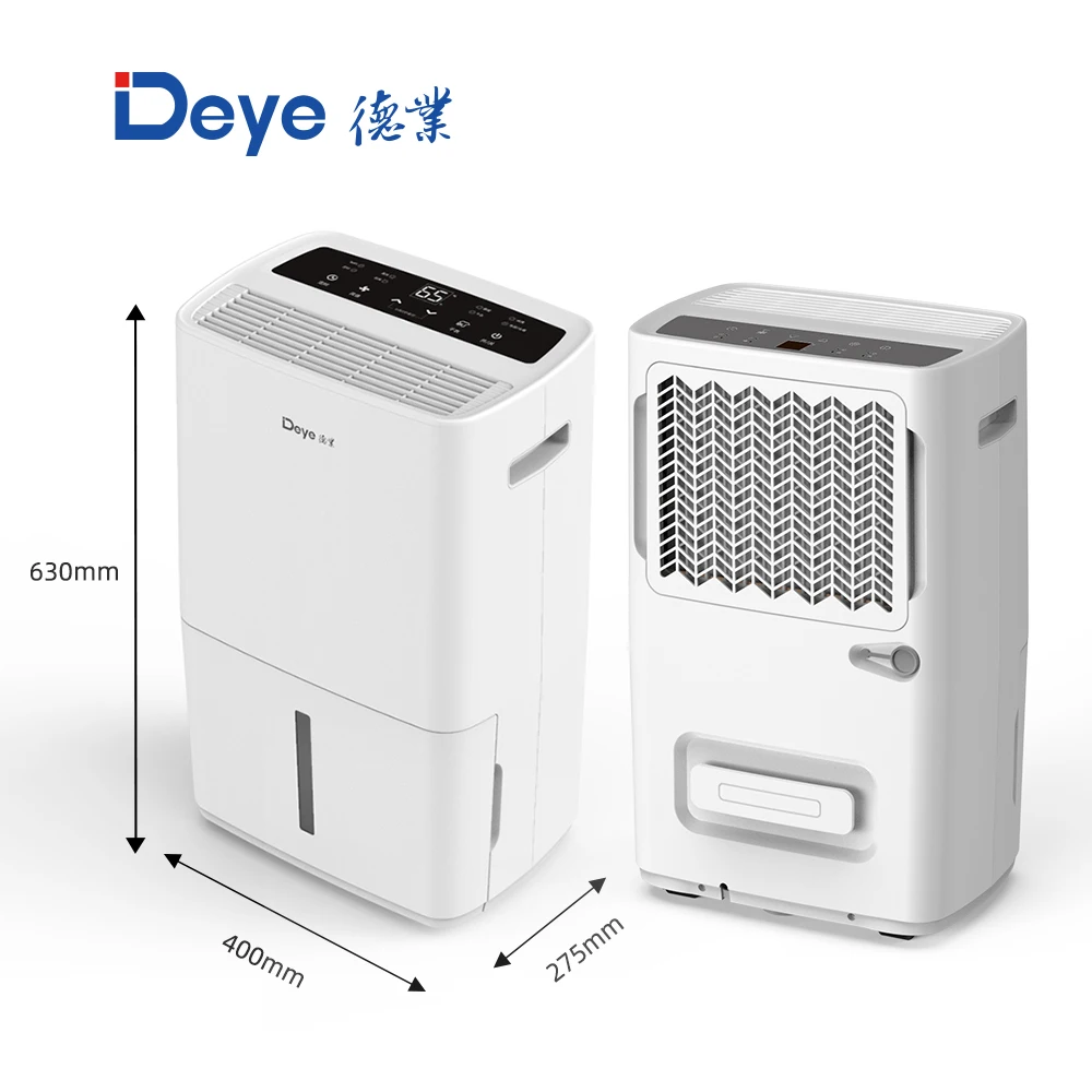 Deye high quality DYD-R50A 50L 1owest smart air dry home dehumidifier with R290