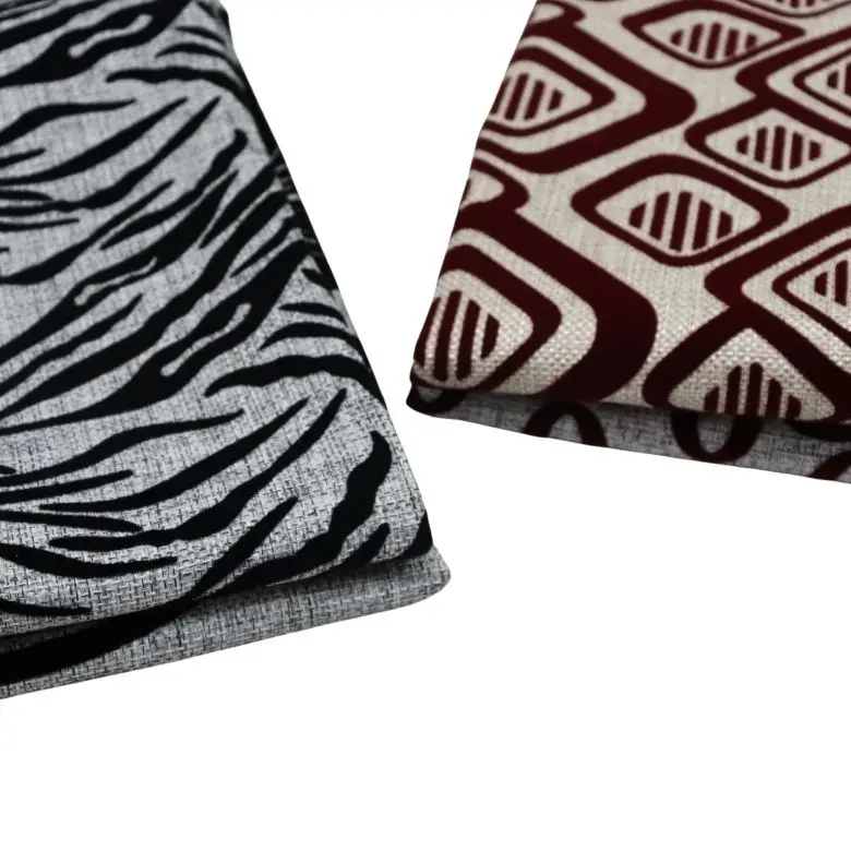 High quality polyester flock for sofa upholstery fabric