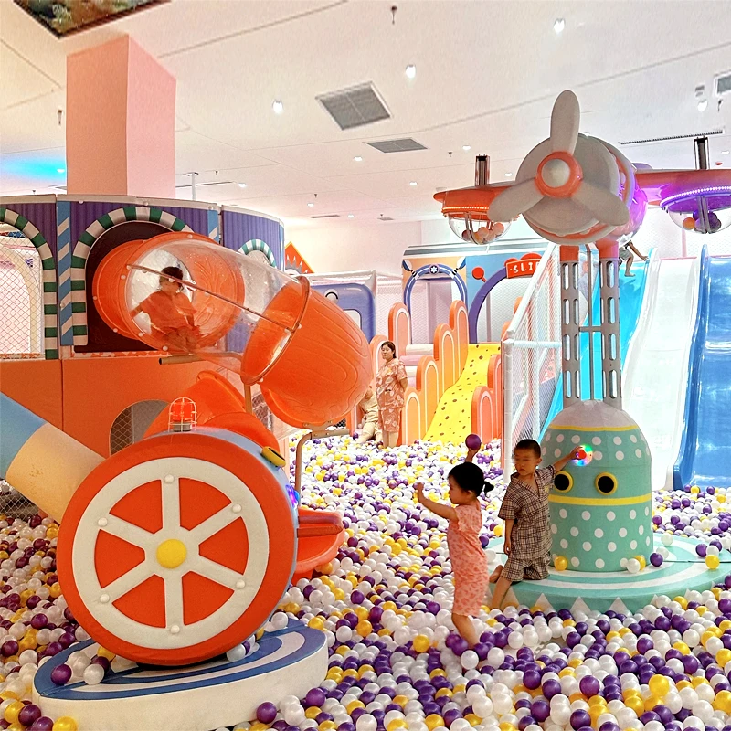 Children Indoor Soft Play Ball Playground Game Equipment For Basement Kids Shopping Mall Park