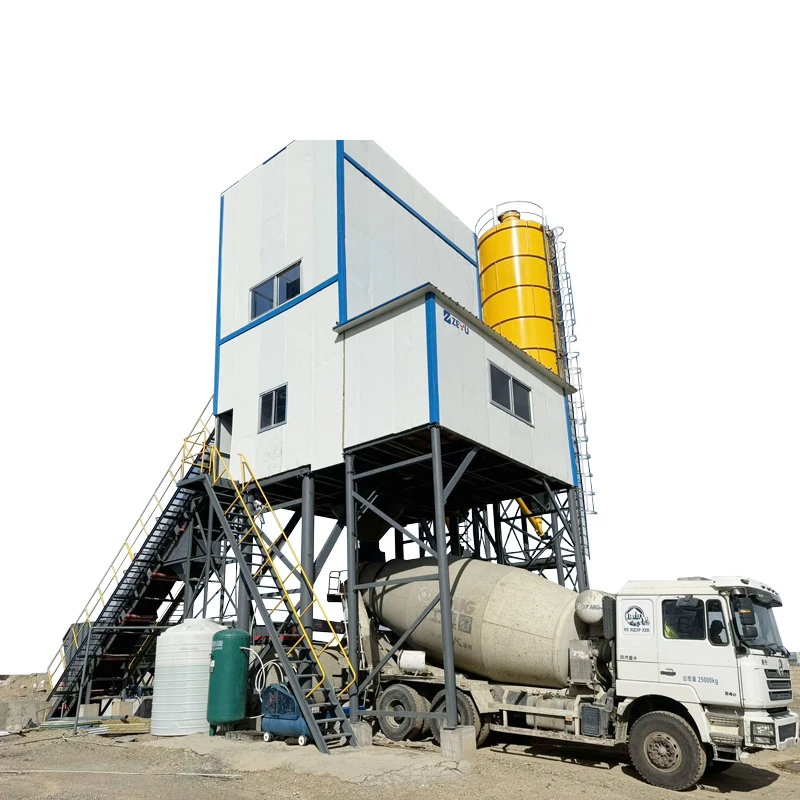 2025 ZEYU Upgraded Insulation Large Capacity precast concrete mixing plant