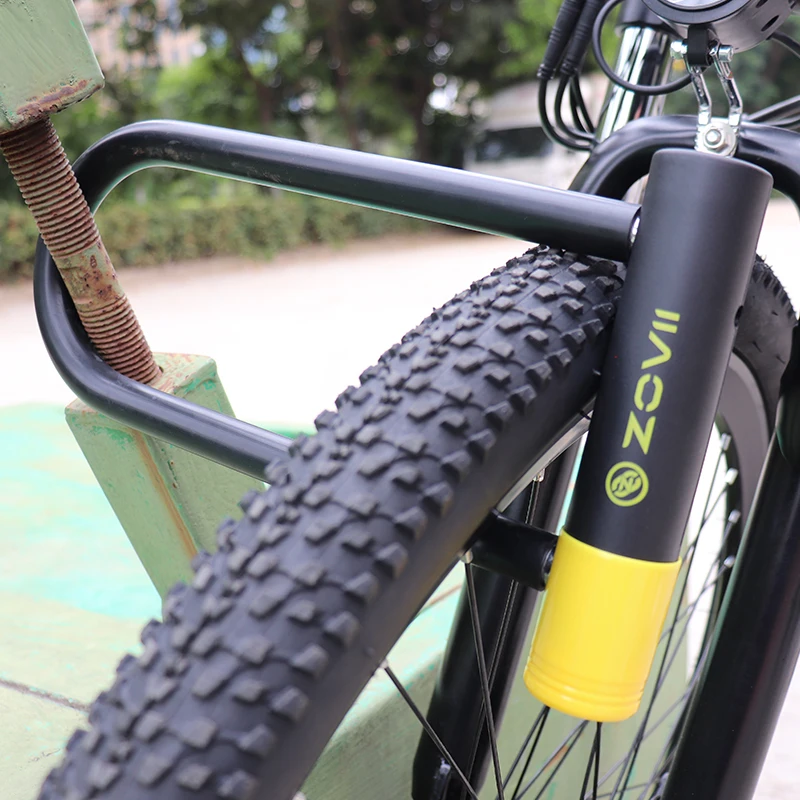 Manufacture Wholesales Anti Theft U Lock Bicycle Corrosion Resistance Bicycle Safety Lock Siren Alarm Lock