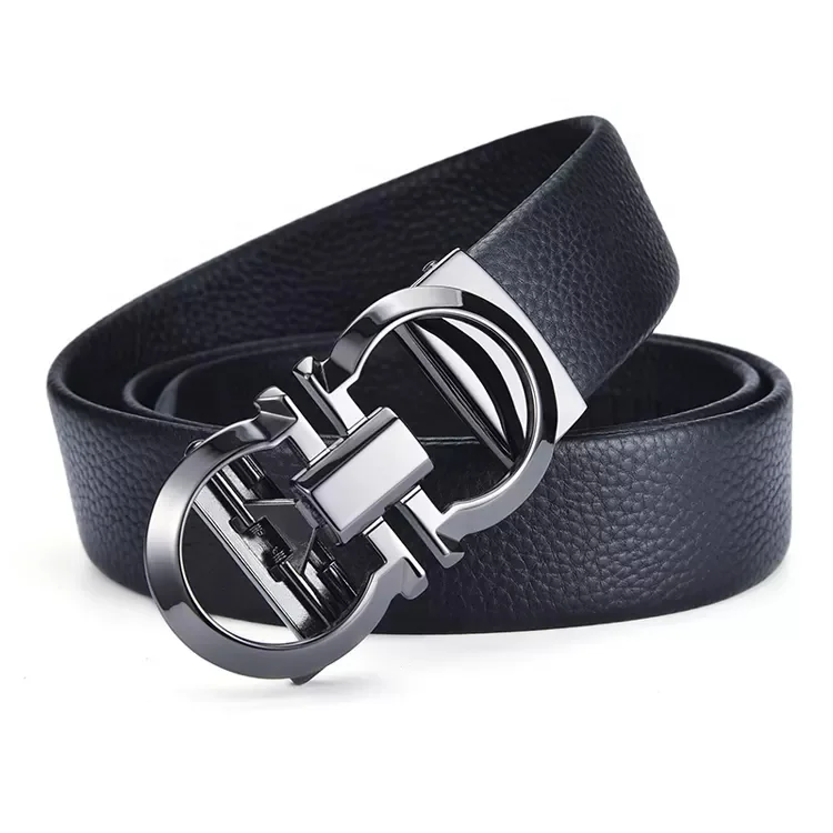 В 2022 популярный роскошный мужской кожаный ремень оптом высококачественный кожаный ремень
