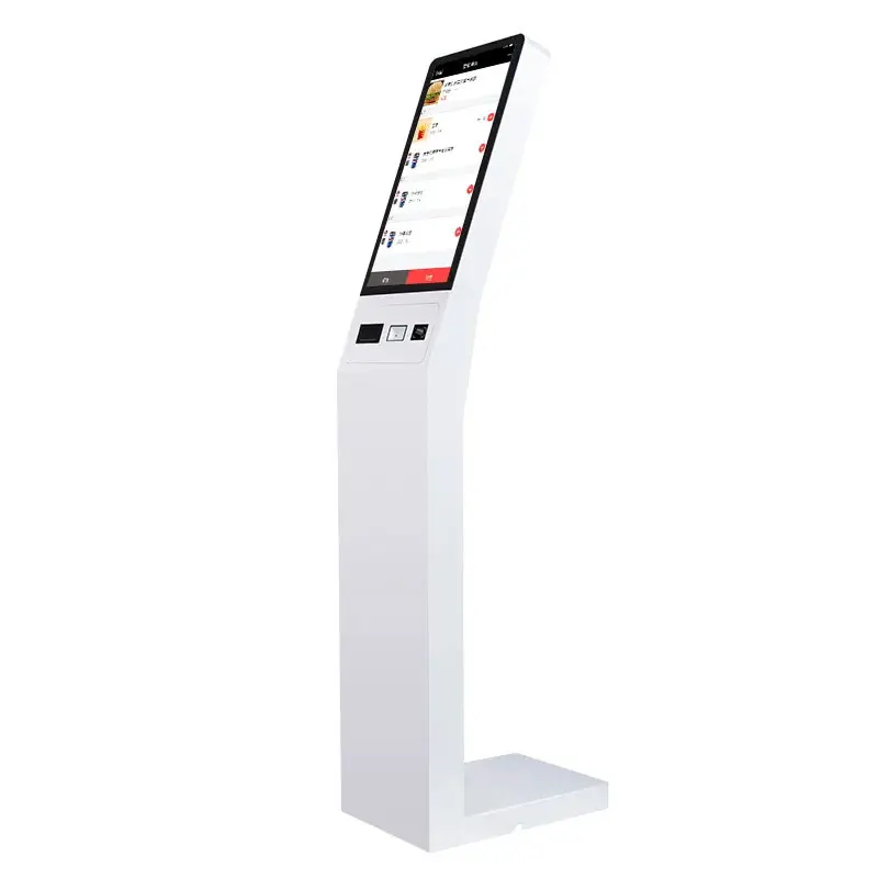 New Model Customizable 17 inch Self Checkout Machine Self Service Interactive Kiosk Touch Screen Payment Kiosk