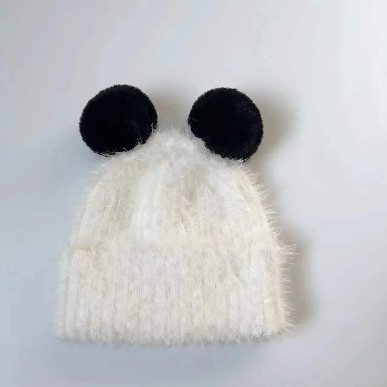 2024 New Design Winter Warm Animal Ears Hat Cashmere Children knitted Hat Beanie Customized Kids Fleece Warm Hat with Ears