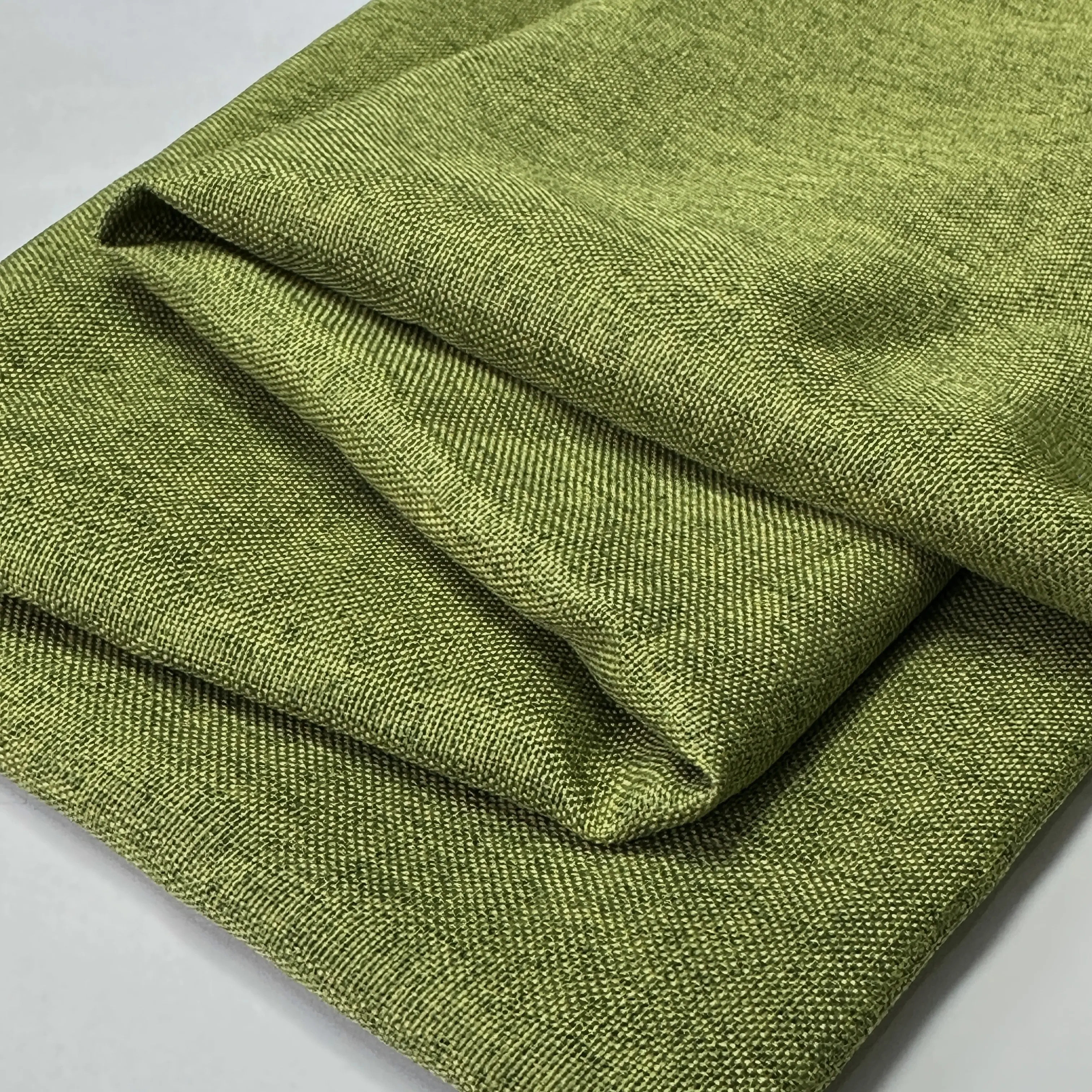 Hometextile 100% Polyester Linen Look Sofa Upholstery Fabric Cheap Home Textiles Breathable Bedding Curtains Blankets Other Home