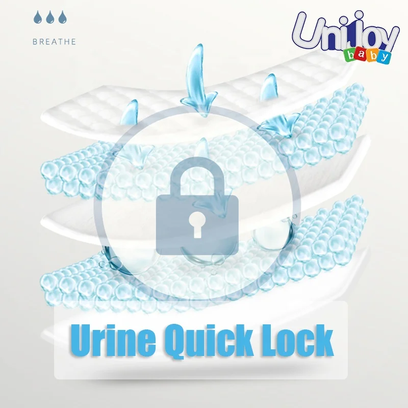 New design soft disposable baby diaper factory in china