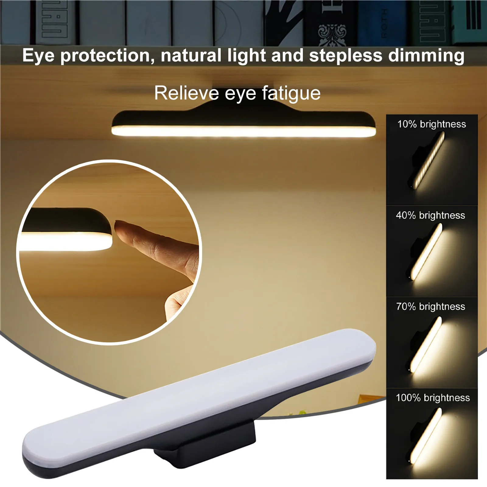 Makeup Mirror Light Led Wall Litgh Usb Rechargeable Hanging Magnetic Dormitory Reading Lamp