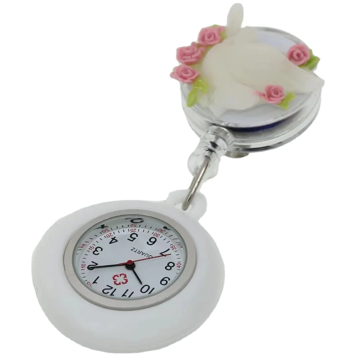 Badge holder Retractable For Nurse Doctor Gift Badge reel Pocket watch Stopwatch Nurse Accessories
