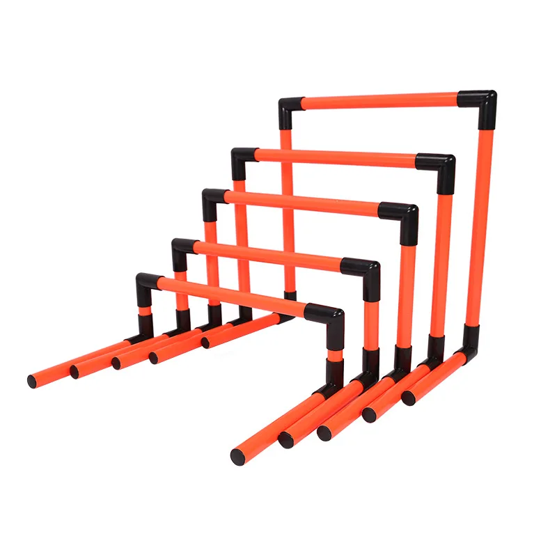 football & soccer training hurdling speed exercise sports gym equipment agility jump hurdle adjustable football training hurdle