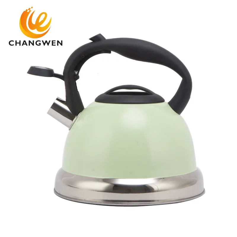 Kitchenware stainless steel whistling kettle gas stove kettle metal tea pot large water kettle