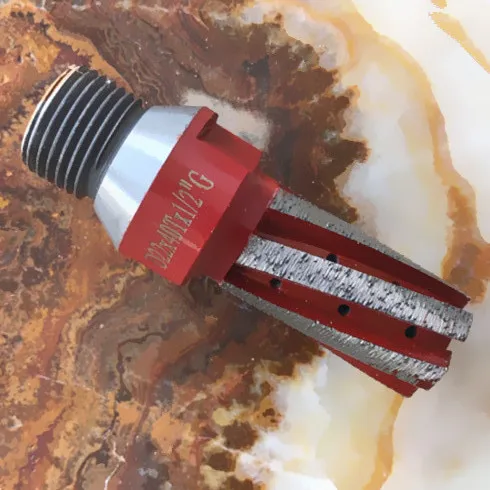 
FEIYAN Diamond Tools CNC Reinforced Finger Router Bit for Granite Stone 