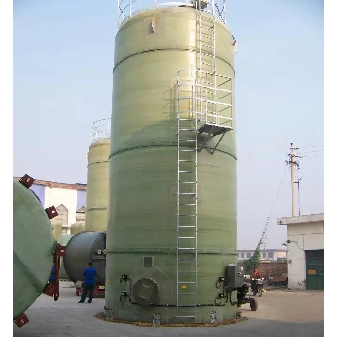 Высококачественный вертикальный резервуар для хранения из стеклопластика и ФАП для химической промышленности