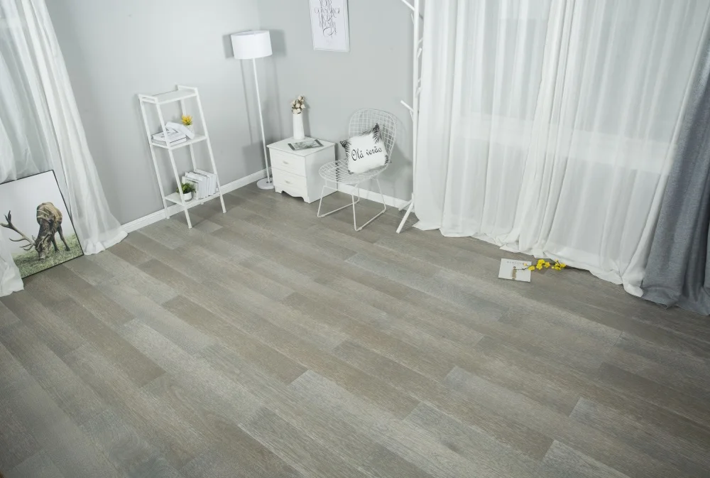 
oak planks click system 3 strips oak 3-layer engineered wood flooring rubber flooring 