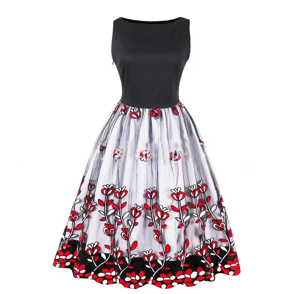Logo Print Fast Delivery Lady Boutique Clothing Top Fashion Embroidery Stage Performance Wear Dress