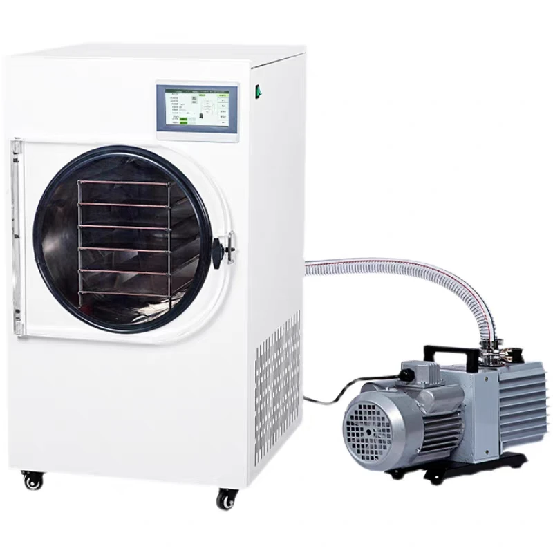 Household  Fruit Food Vacuum Freeze Dryer Machine for Food With Oil Free Vacuum Pump Machine