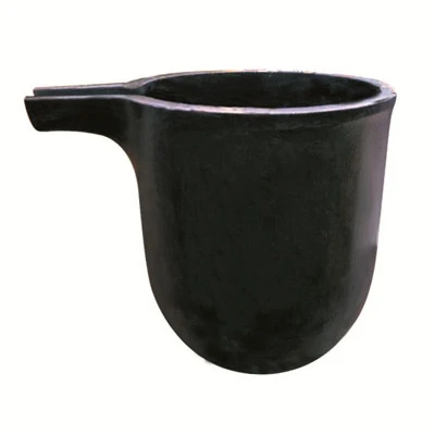 Good Price With Spout Silicon Carbide Crucible Melting Gold