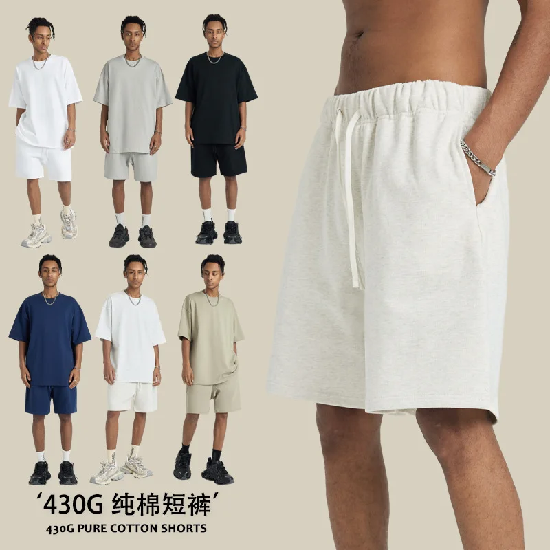 Summer sports shorts yoga shorts running loose casual five-point pants  sweat-absorbent jogging shorts