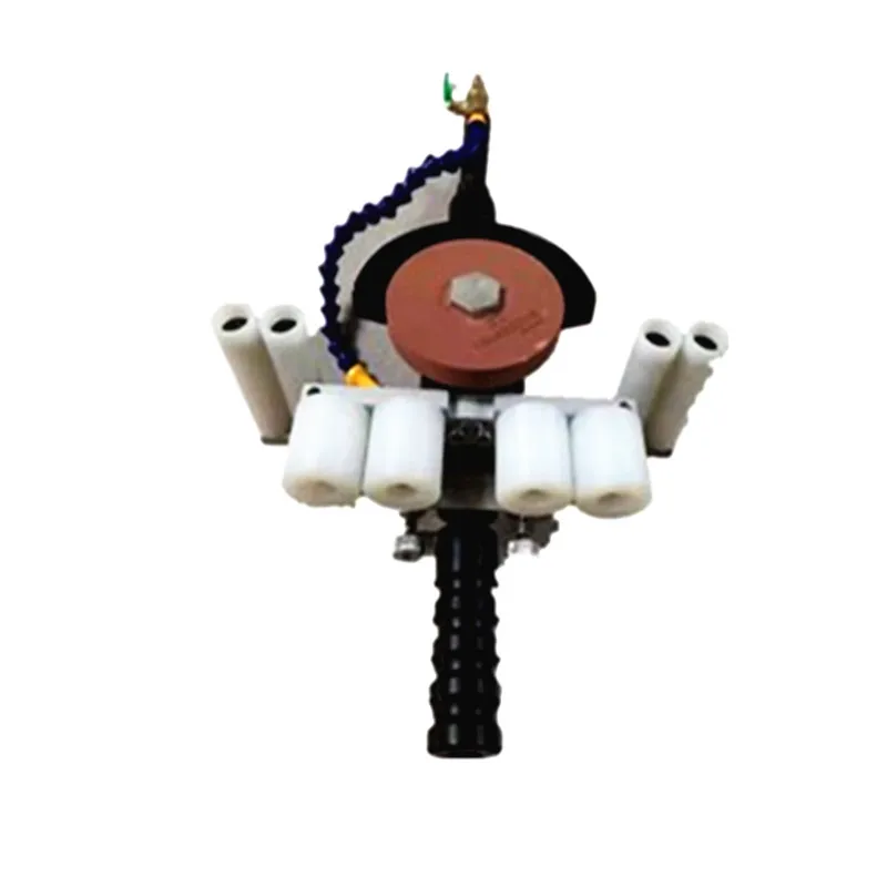 Glass pneumatic small edging machine Fast chamfering straight edge round edge grinding machine