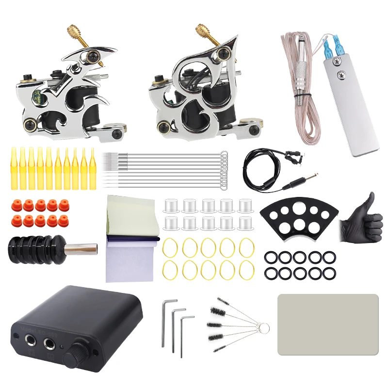 The Factory Wholesale Excellent Quality Support Oem Professional Tattoo Casting Machine Kit tattoo machine power supply
