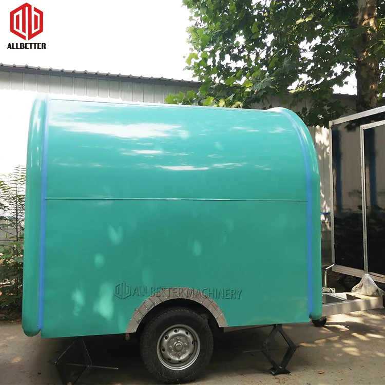 High Quality Mobile Bar Beer Truck Hand Push Food Cart Street Food Wagon Hot Dog Food Cart