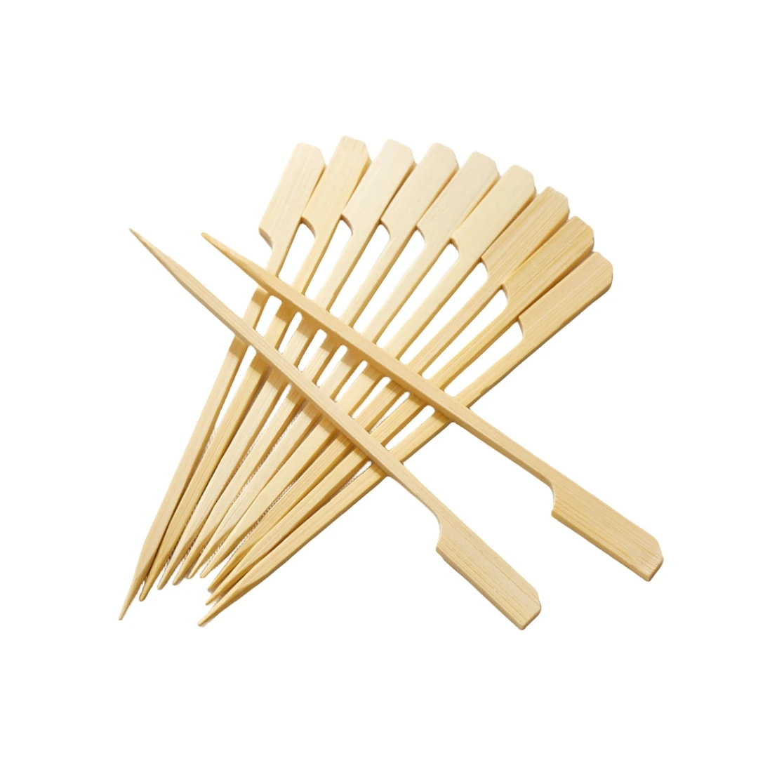 Party Hot Sell Biodegradable Disposable Bamboo Kabob Bamboo BBQ Skewer For Kebab Sticks