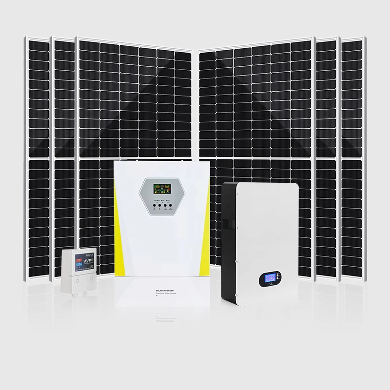 5Kw Panel home use off grid solar energy system mini house solar hybrid kit