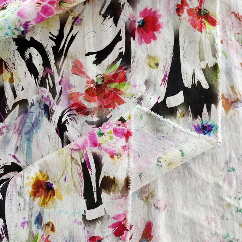 100% Polyamides Chinese Style Printing Fabric Puffer Jacket Fabric Nylon Print Fabric