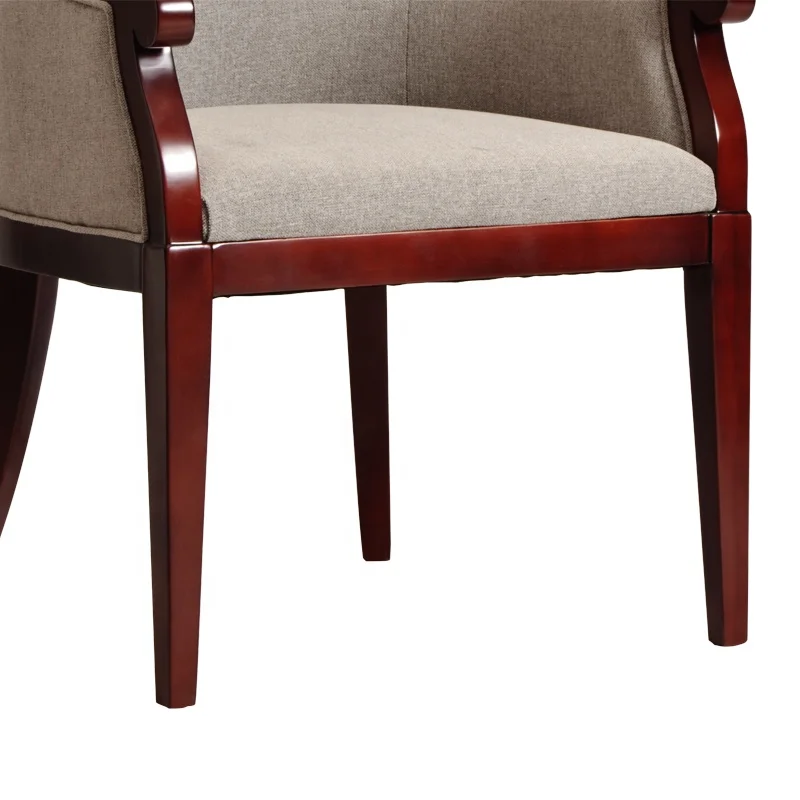 
Xiaopin Furniture Wholesale Commercial Upholstered Wooden Leisure Hotel Chairs 