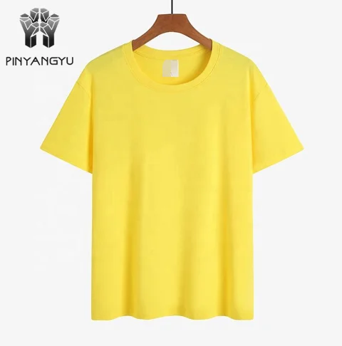 Factory custom design high quality Wholesale Custom 100% Cotton Printing Men Printed Plain White And Black T Shirt