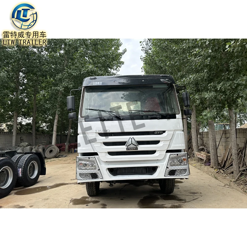 Hot sale 10 wheel sino howo used 6x4 truck head trailer 371hp 375hp 420hp Used Tractor Truck for sale