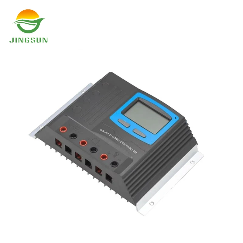 Jingsun Заводская распродажа PWM 30A контроллер солнечного заряда 12/24VDC Auto 55V Max PV Напряжение