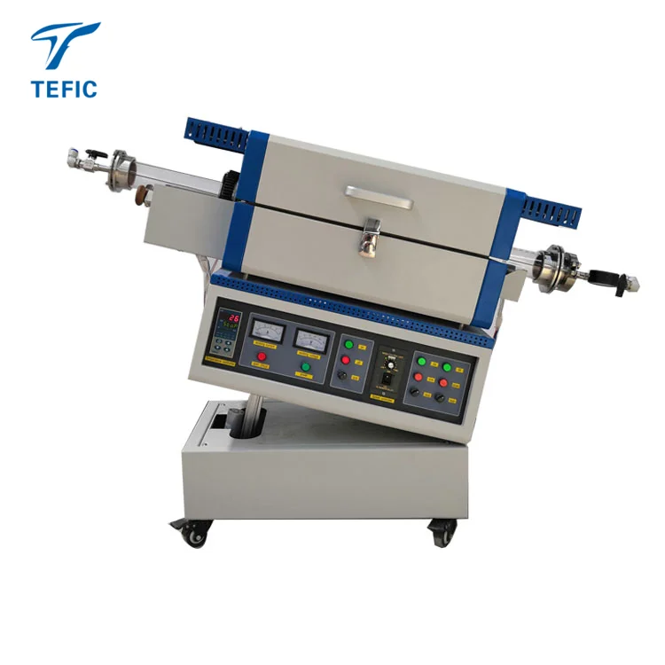 Лабораторная 1200 1400 1700 градусов вакуумная атмосферная роторная Трубчатая Печь для выплавки свинца закалки и