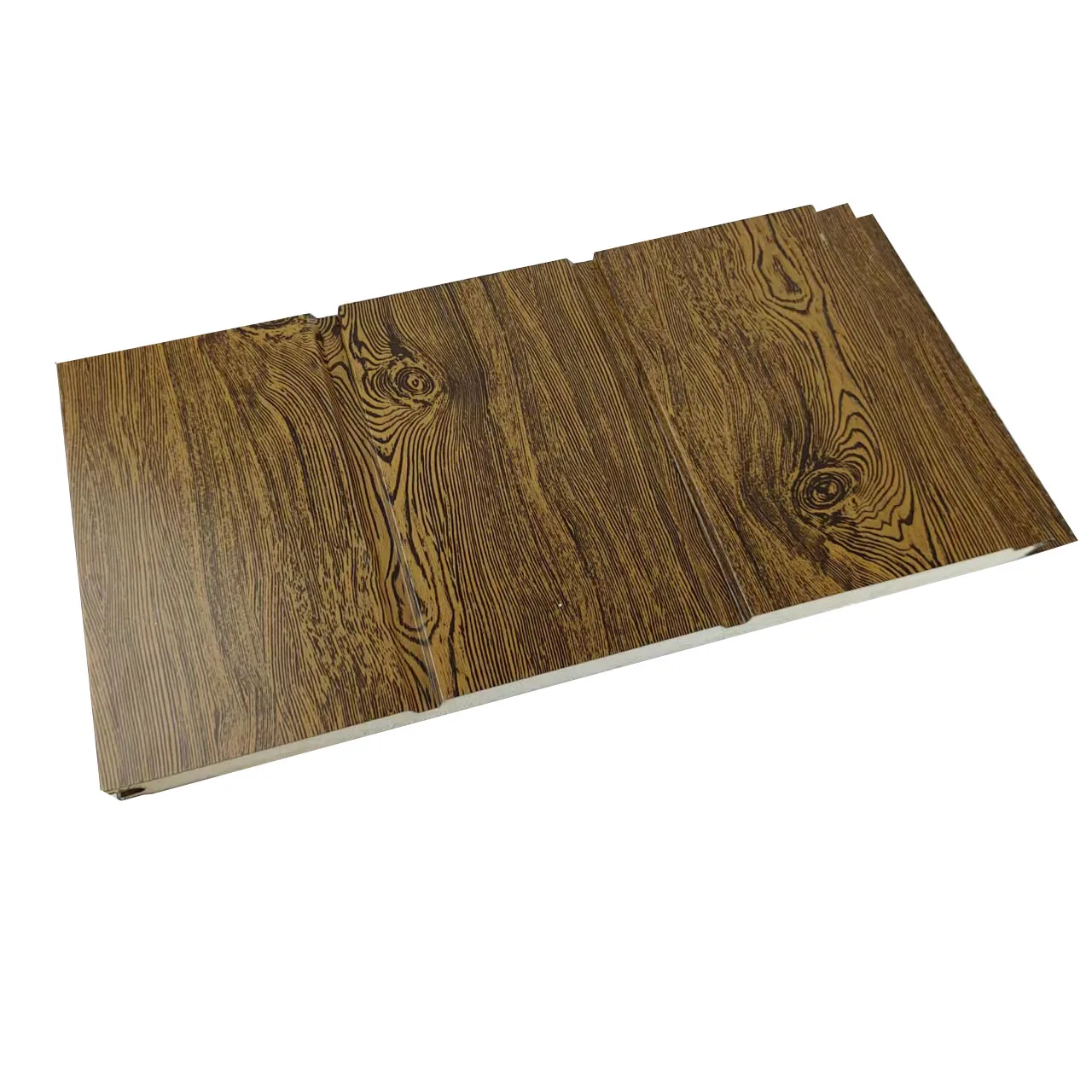 Fireproof Soundproof 20mm Sandwich Panel Metal Wall Panel Outside Decorative Material