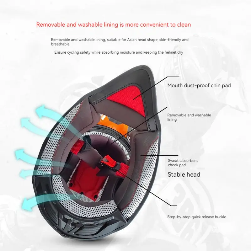 High Quality Helmet Adventure Motorcycle Off-Road Motorcycle Helmet Motorcycle Helmet Whole