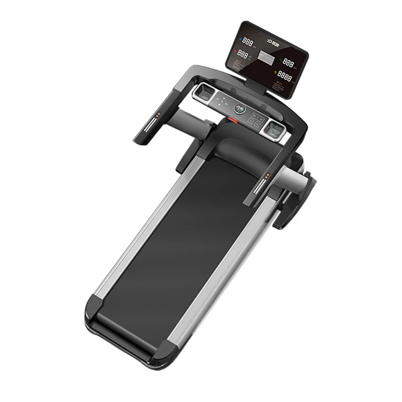 YPOO semi-commercial treadmill gts9 fitness equipment  running machine factory new good electric treadmill with YPOOFIT