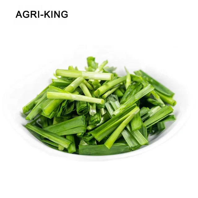 high quality cut iqf frozen chinese leek