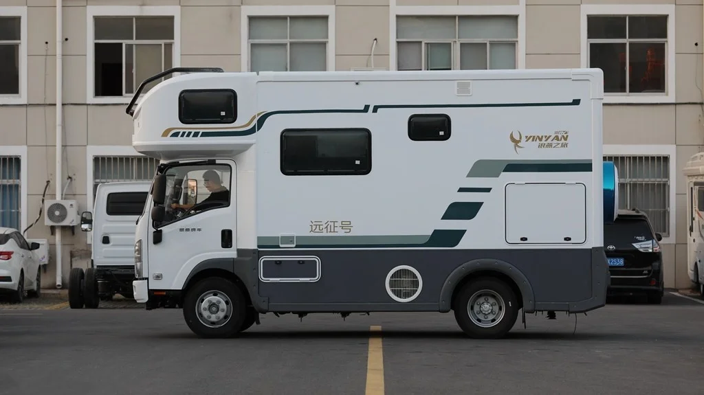 Новый роскошный дом на колесах 4x2 с холодильником индукционная плита и туалет дом-фургон автопикап