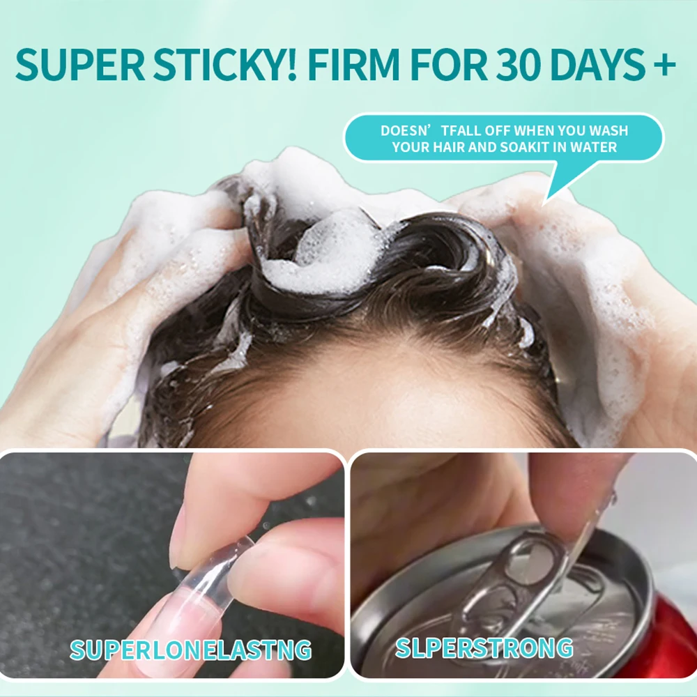 Adhesive Nail Glue Gel Fast Drying Glue with Remover for Fake Acrylic Nails and Press on Nails Kit Glue Gel