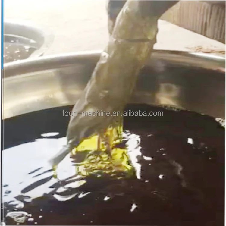 Stainless Steel Commercial Oil Separator Cooking Automatic Centrifugal Oil Filtering Machine