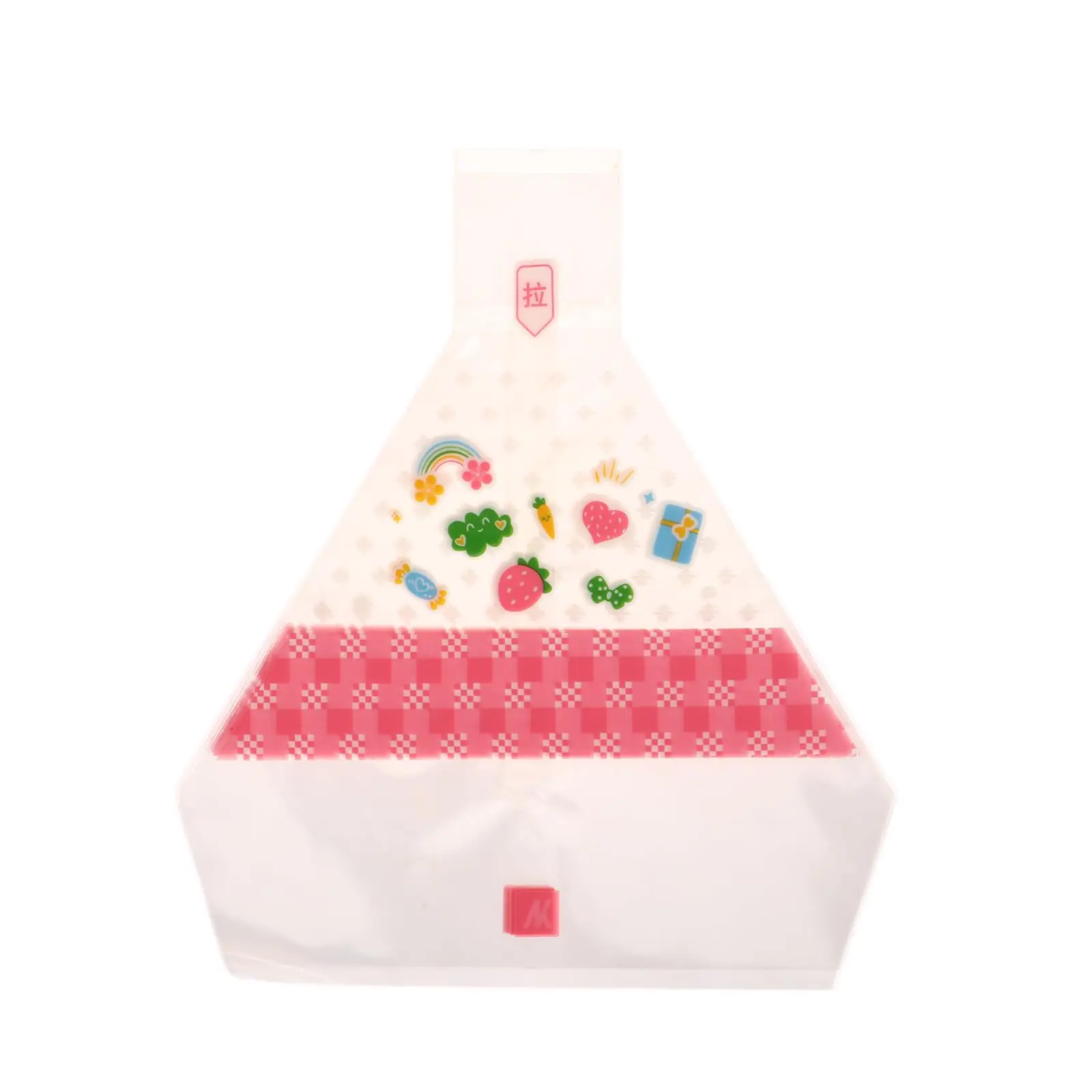Lovely Cartoon Japanese Triangle Rice Ball Nori Onigiri Sushi Bag Sushi Making Packaging Bag Tools Bento Accessories