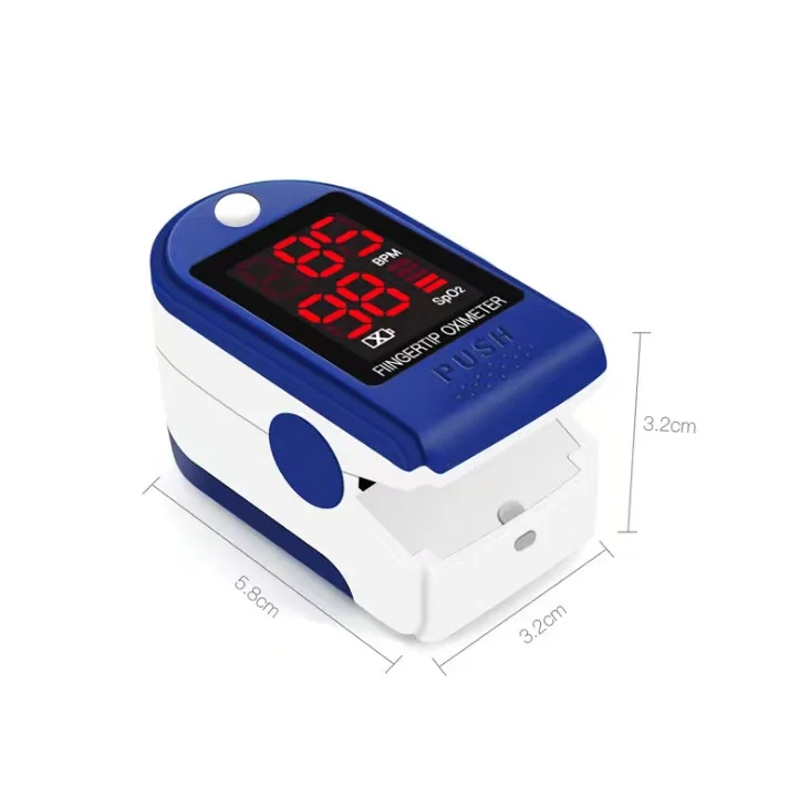 
hot selling Handheld Portable Blood Oxygen Saturation Fingertip Oximetry Finger Pulse P-01 