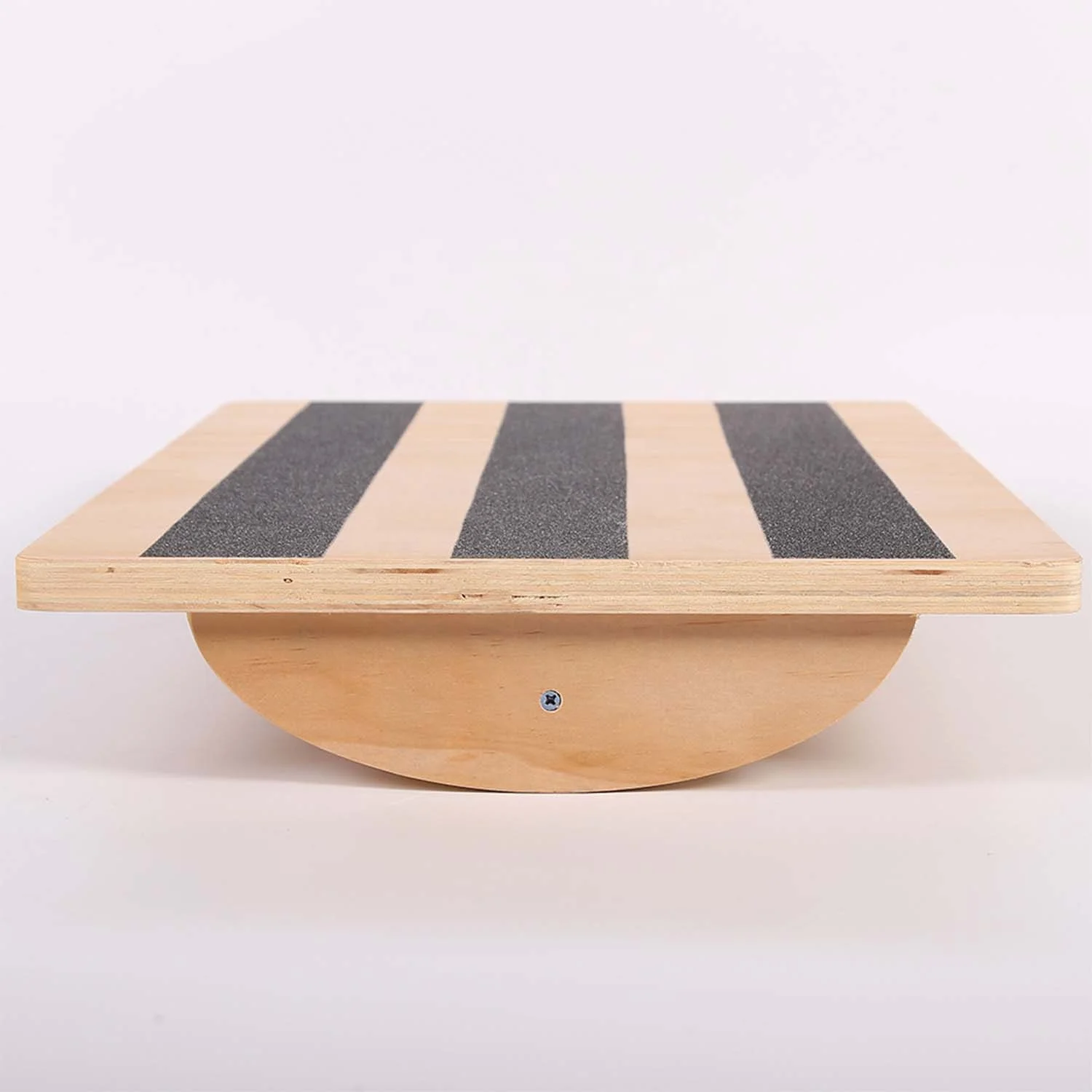 Wholesale Rectangular Wooden Anti-Slip Fitness Yoga Equipment Balance Board For Strength Training