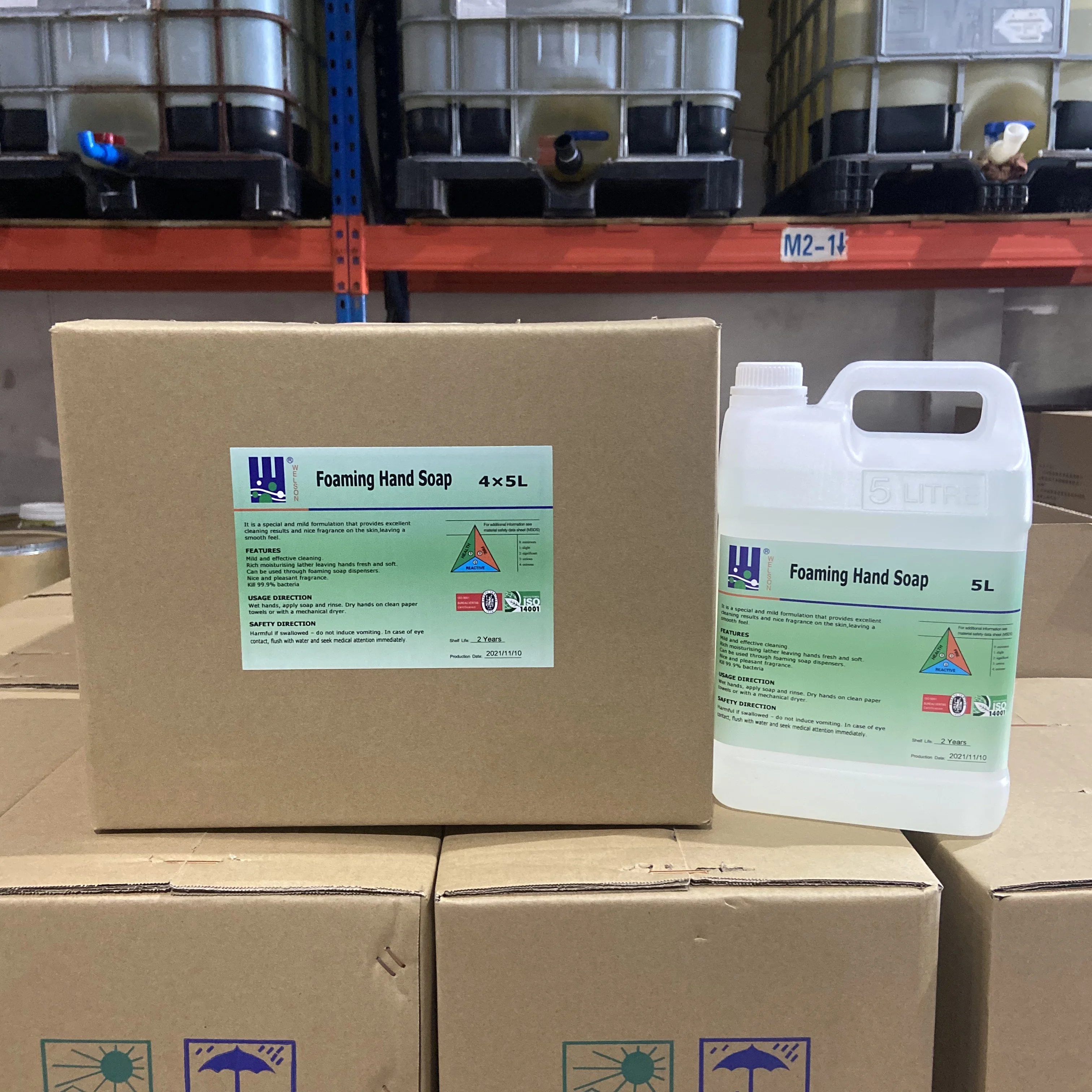 Antibacterial Organic Rich Foam Foaming Liquid Hand Soap