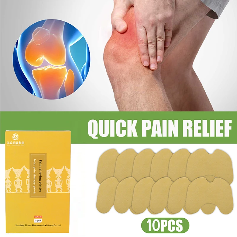 Hot Selling Herbal Ingredients Efficient Knee Pain Relief Patch For Pain Relief And Inflammation