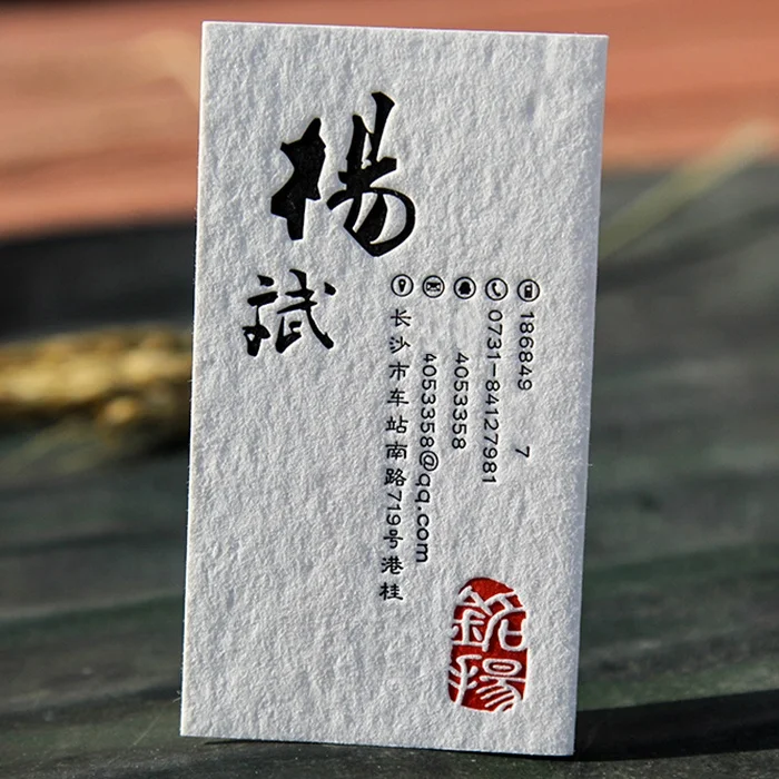 Custom luxury business card new design business card printing