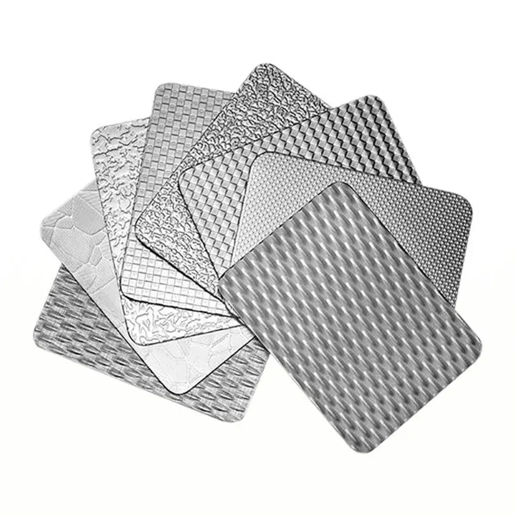 304 0.8mm pvd color mirror blue water ripple stainless steel decorative sheet