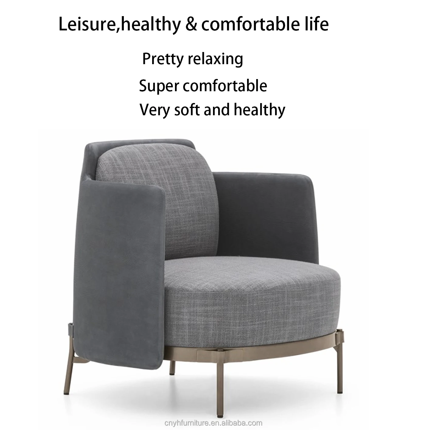 Gold Luxury Cheap Nordic Modern Wholesale Metal Sofa Home Sets Velvet Furniture Waiting Lounge Living Room Accent Chairs