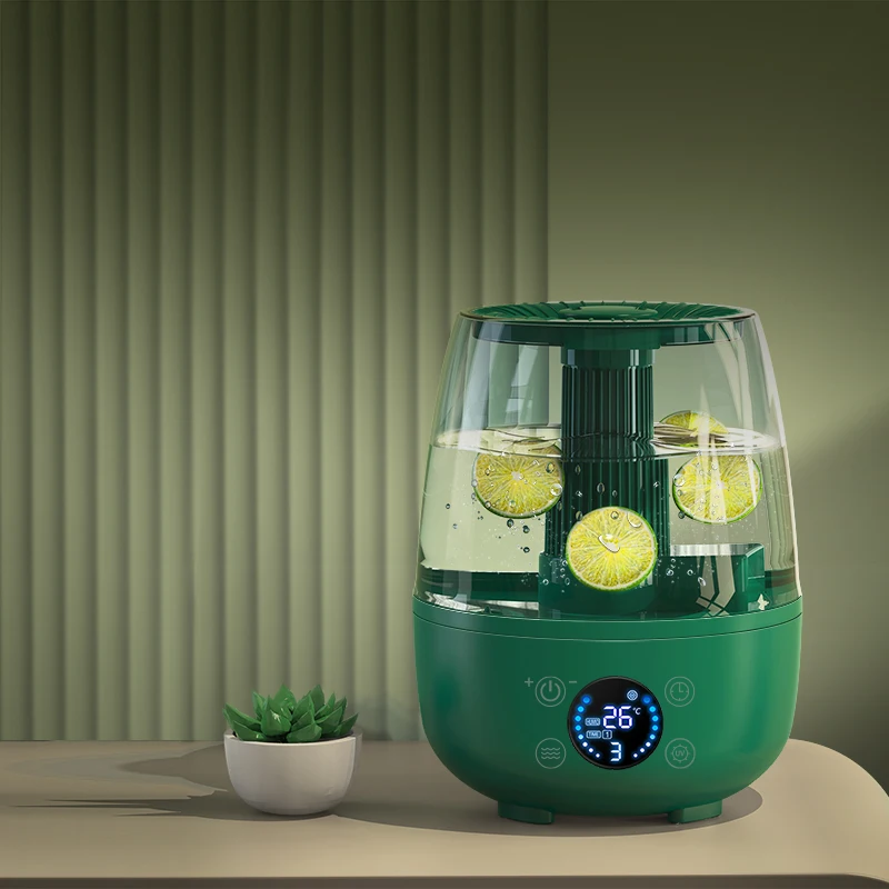 Newest OEM/ODM Wholesale Super Quiet Intelligent AI Voice Control Dual Mist Air Humidifier for Household Office